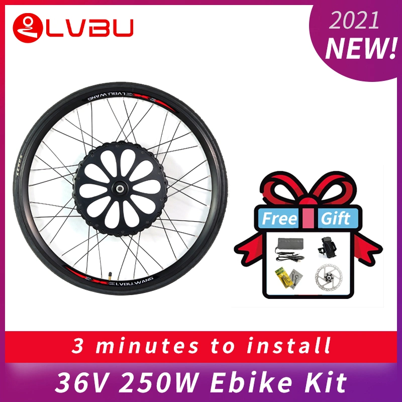 Intelligent Ebike Kit Bx20d Electric Bicycle Conversion Kits Hub Motor Wheel 16" 20" 24" 26" 27.5" 28" 29" 700c Inches