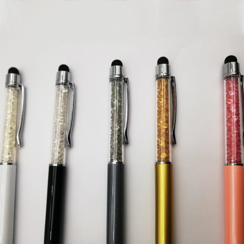 Kawaii Glitter Metal Stylus Pens for School Stationery Office Supplies