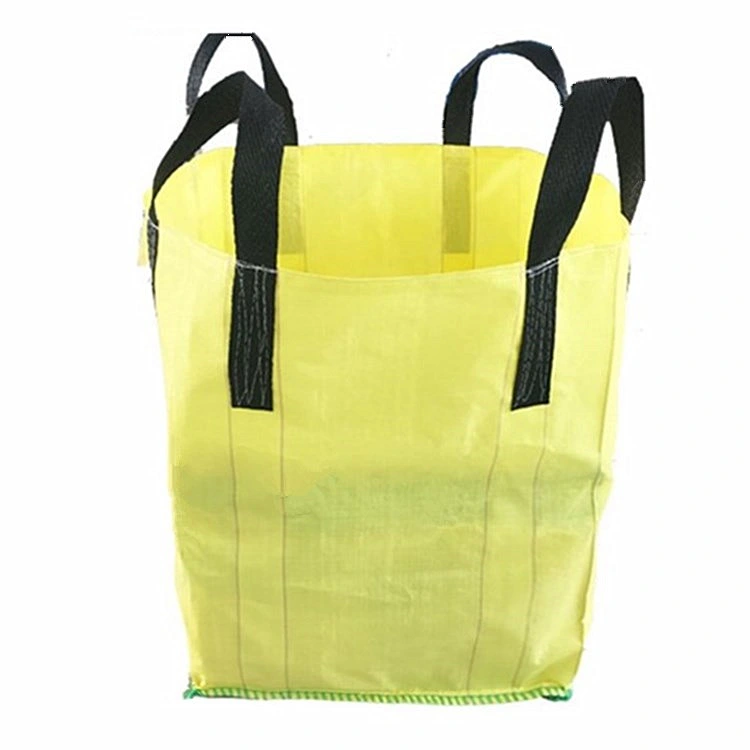 SGS BRC ISO9001 Fabricant 1000kg Sac de 1 200 kg Sac de tonnes Flexi Bag Sac grand sac en plastique tissé en polypropylène FIBC Sac en vrac pour ciment d'engrais pour aliments pour animaux