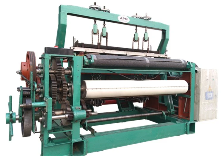 Full PLC Wire Screen Mesh Weave Machine for High quality/High cost performance  Metal Fabric