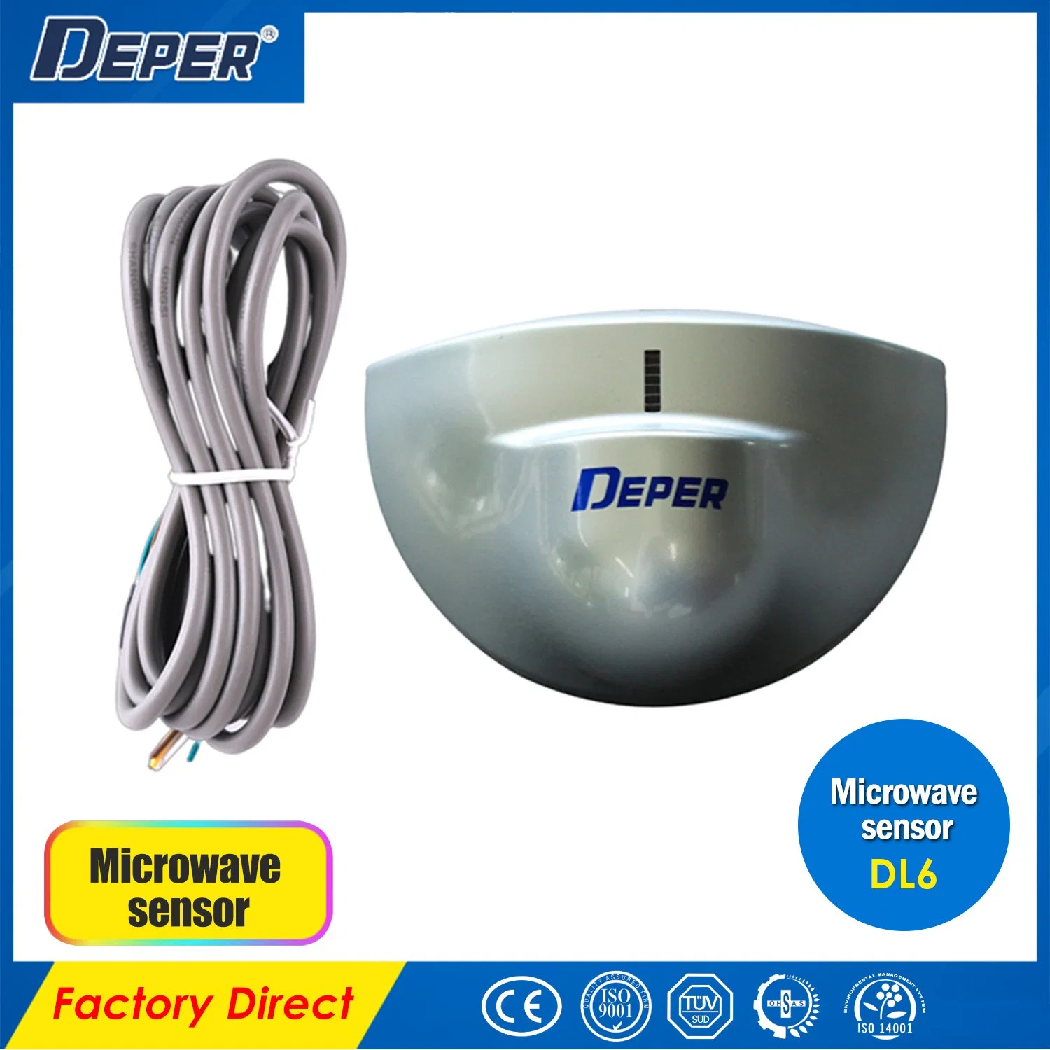 Deper Automatic Door Microwave Cgs-P004 Motion Sensor