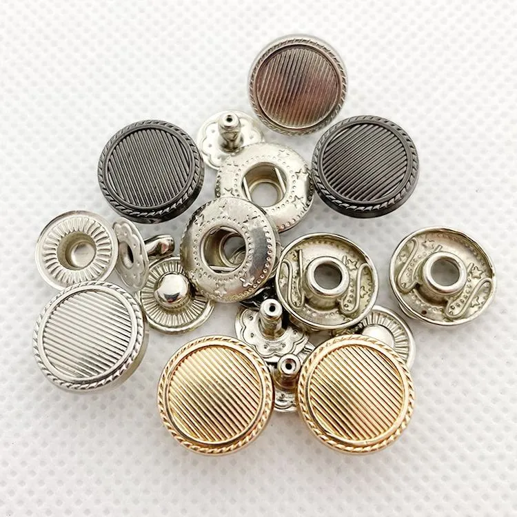 Colorful Making Custom Enamel Chinese Metal Snap Buttons for Clothing