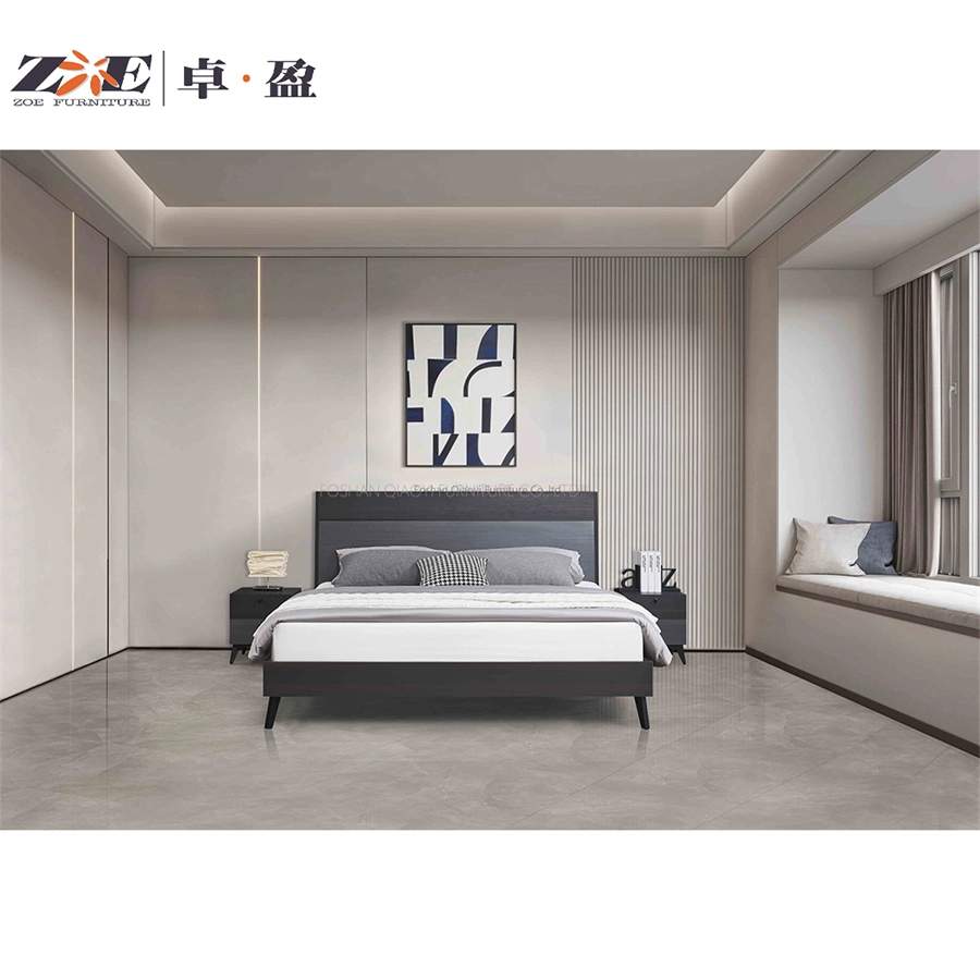 Hot Sale Customizable Modern Design Hotel Closet Bed Home House Bedroom Wooden Furniture