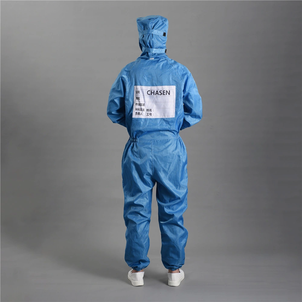 "Чистом" производстве ESD Jumpsuit "чистом" производстве антистатической одежды рабочей одежды с хорошим качеством
