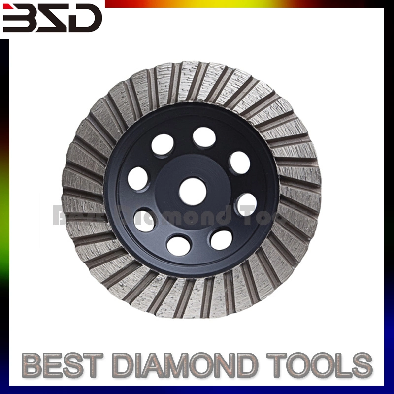 4" 5" 7" Diamond Metal Abrasive Cup Grinding Wheel Disc for Concrete Stone Marble Granite