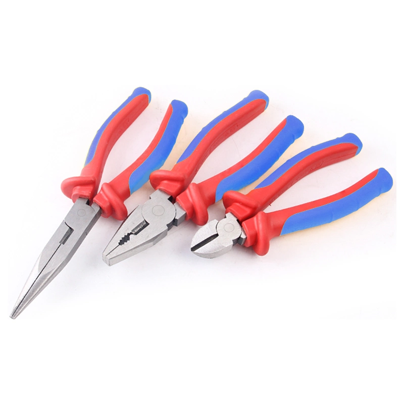 Heavy Duty Blister Packing Industry Insulated Useful 6" 7" 8" Combination Pliers Set Hand Tools