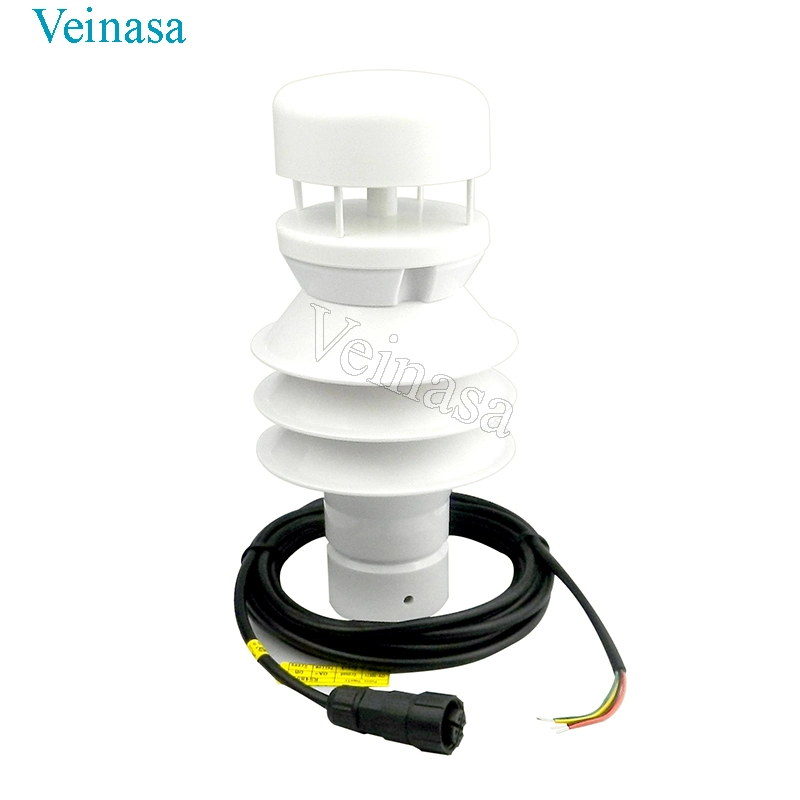 Veinasa - Thprw-03 IoT profissional Wireless WiFi GPRS Ultrasonic Modbus DC Estação meteorológica Mini compacta do medidor de energia