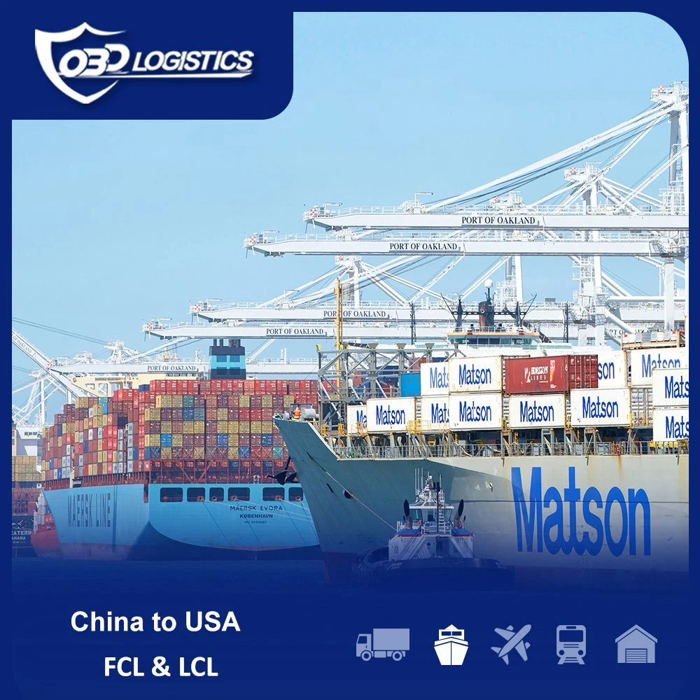 O DDP Fba porta a porta de transporte marítimo de serviços de logística Freight Forwarder Empresas da China Guangzhou Yiwu aos EUA o transporte de armazém