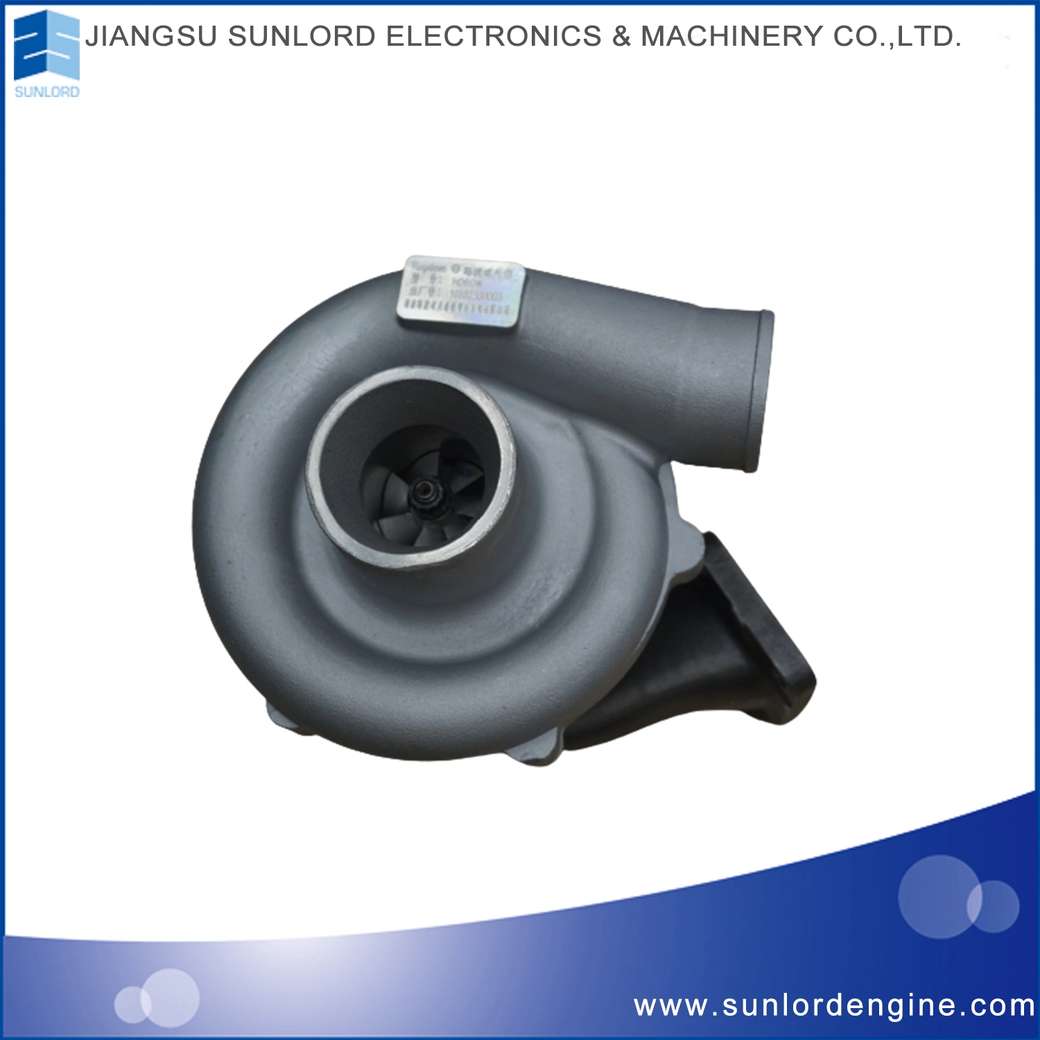 Part Number 3960413 Diesel Engine Turbocharger for Cummins Model 6bt (117KW/160HP)