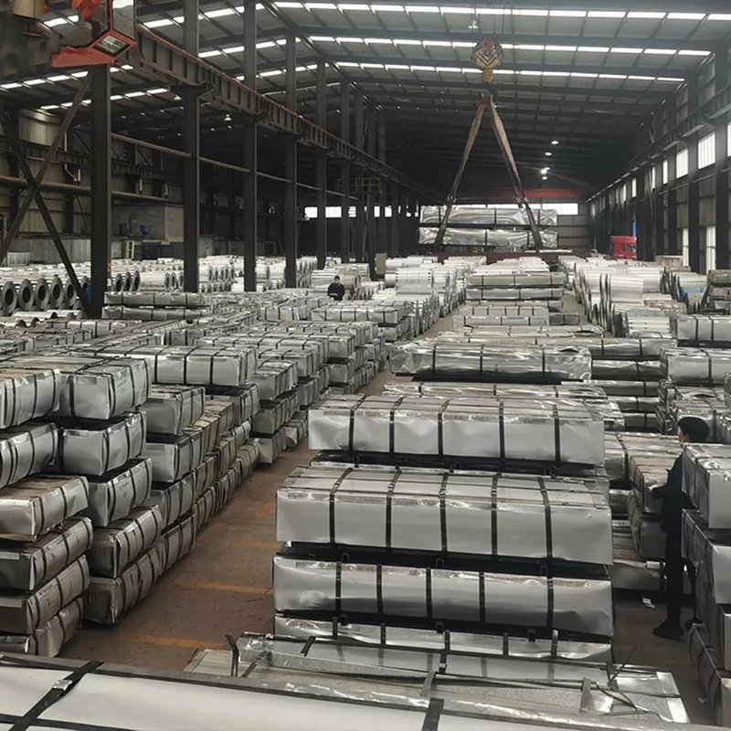 China proveedores Galvalume Gl con perfil ondulado Precio mosaico DIP caliente de acero galvanizado de Metal Gi la hoja de impermeabilización de cubiertas para materiales de construcción