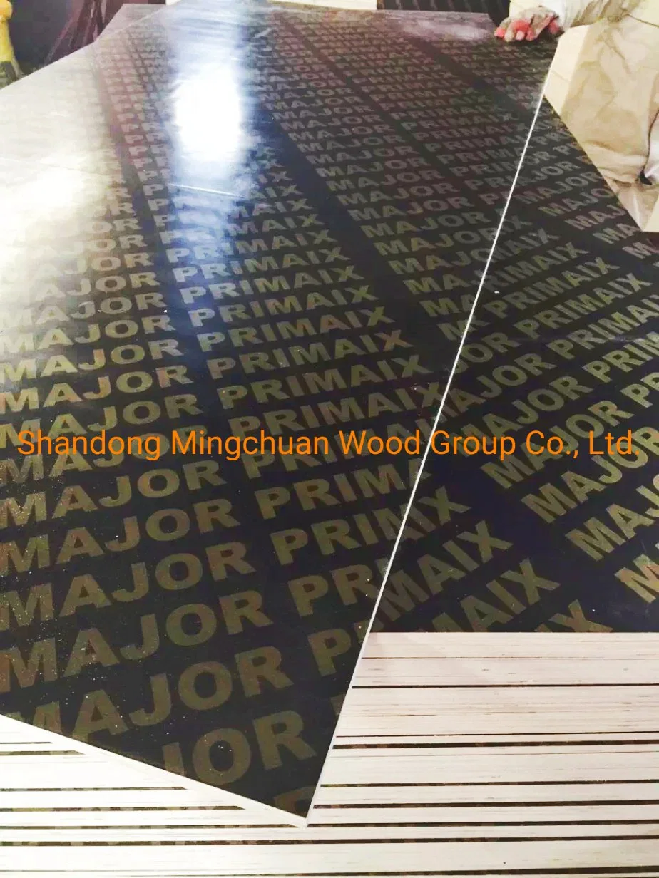 18mm Film Faced Plywood Poplar Core Waterproof Plywood Marine Plywood