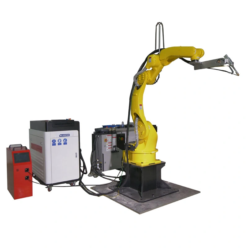 Automatic Metal Robotic Laser Welder 6 Aixs Robot Arm Laser Welding Machine