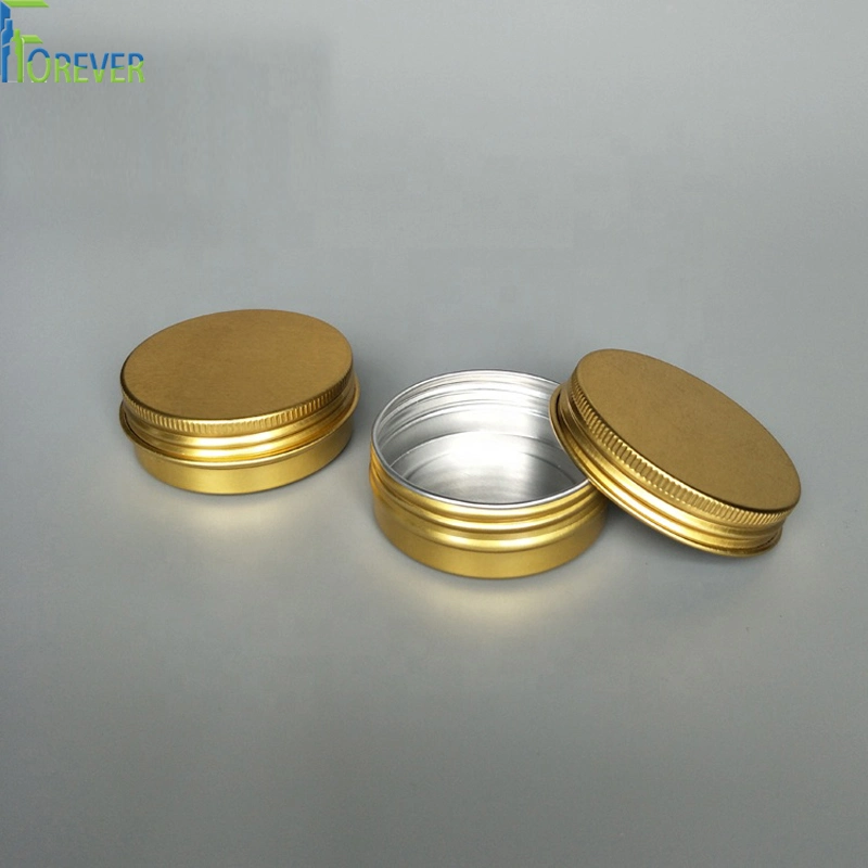 Custom Printed Cosmetic Packaging Aluminum Jar Aluminum Tin Metal Tobacco Tin Box