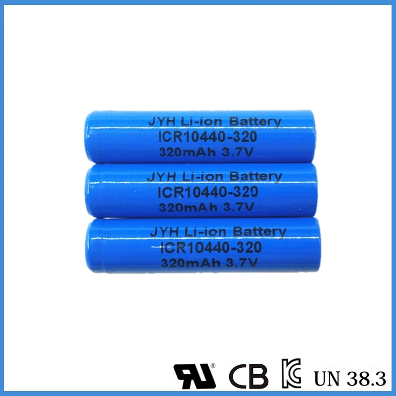 Lithium AAA 10440 320mAh 3.7V Li-ion Battery for Remote Control