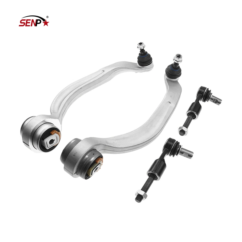 Pièces de rechange Senpei Auto bras de suspension avant avec joints à rotule Embouts de biellette de direction pour Audi A4 A6 Volkswagen Passat OEM 4D0 407 694 CA