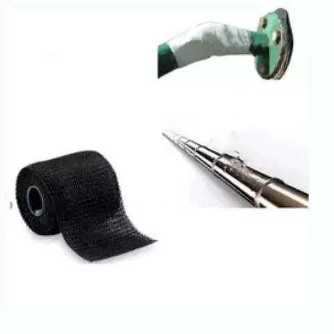 Oil/Water/Gas Pipe External Leak Seal Fiberglass OEM Black Fix Bandage Under Armour Bandage