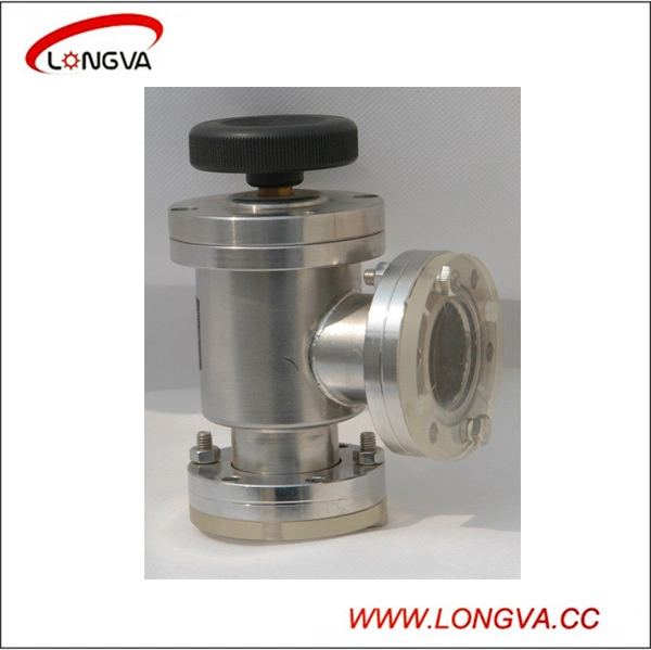 Wenzhou Stainless Steel Manual Vacuum Angle Valve