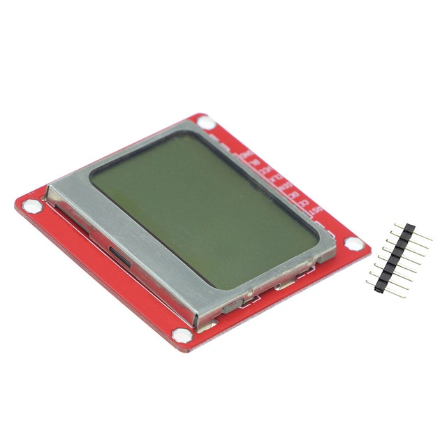 Module LCD Écran tactile LCD numérique avec rétroéclairage bleu et rouge