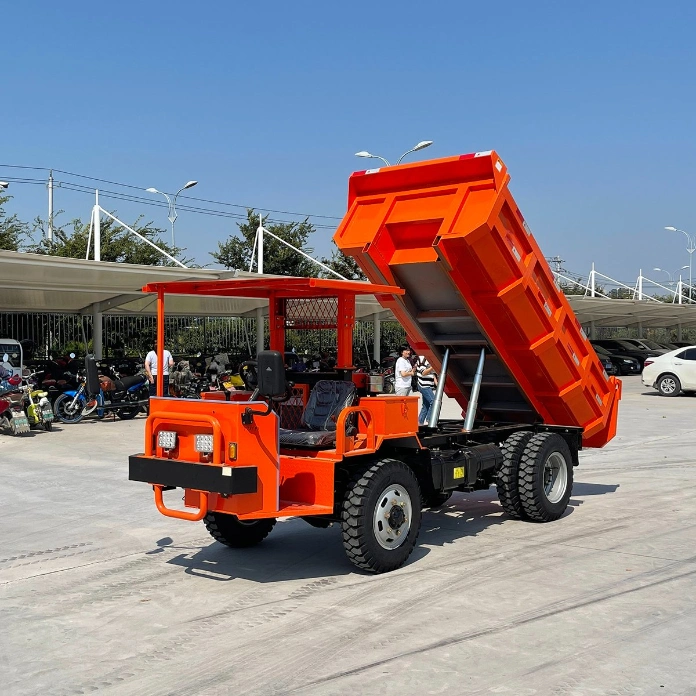 Mineração mineral Mineração Underground Diesel Dump Truck confortável Seat Brake O sistema é super popular barato