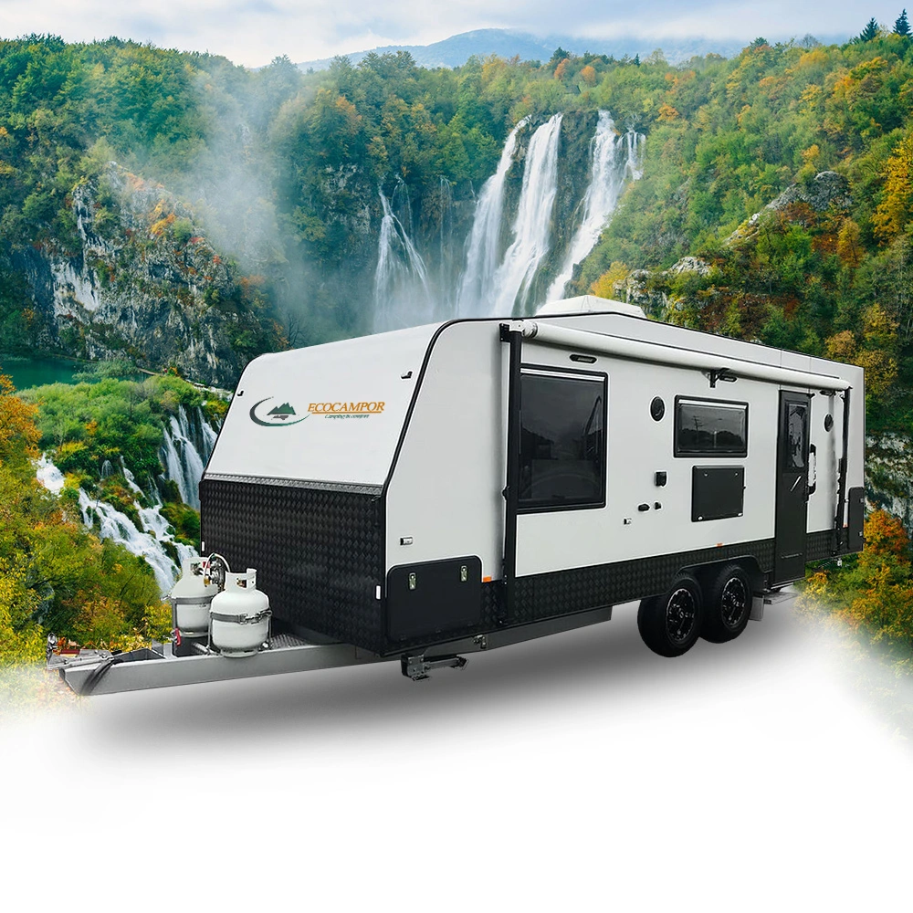 Beliebte Off Road Reisen Pop Up Camper Aluminium Frame Reisen Wohnwagen-Anhänger