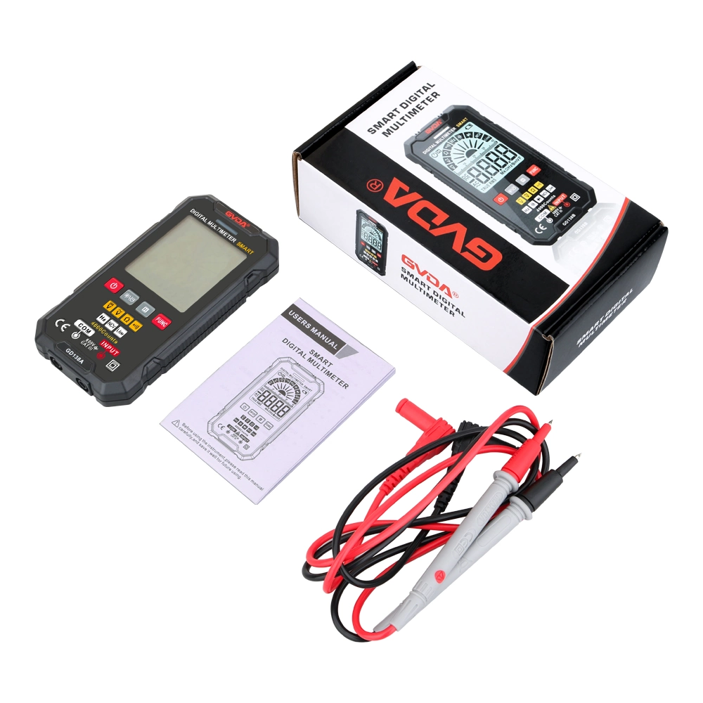 Gvda Auto Ranging True RMS Ncv DC AC Voltage Tester Automatic Voltmeter