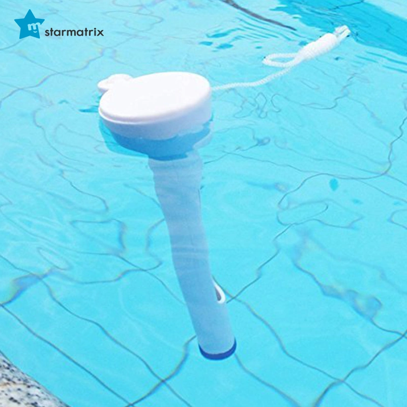 Termómetro flotante StarMatrix con accesorio de cuerda para piscina