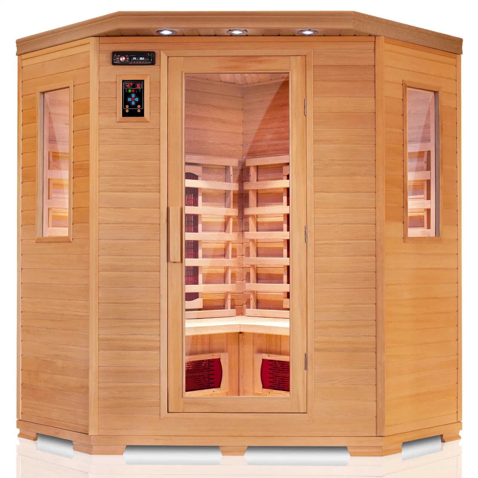 Madera maciza de lujo habitación Sauna de Vapor seco