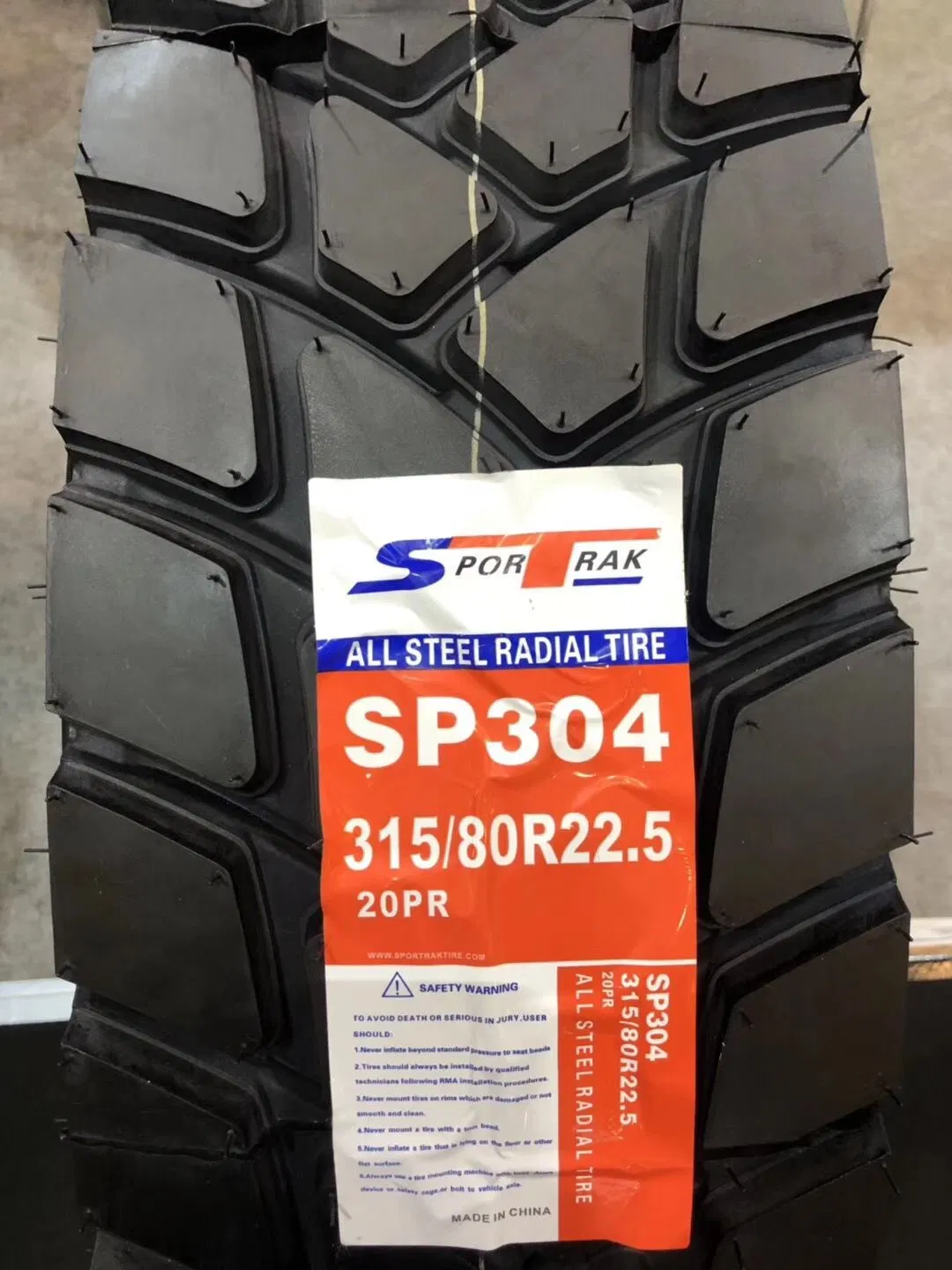 Sportrak/ Superway High quality/High cost performance  All Steel Radial Truck Tire with 315/80r22.5