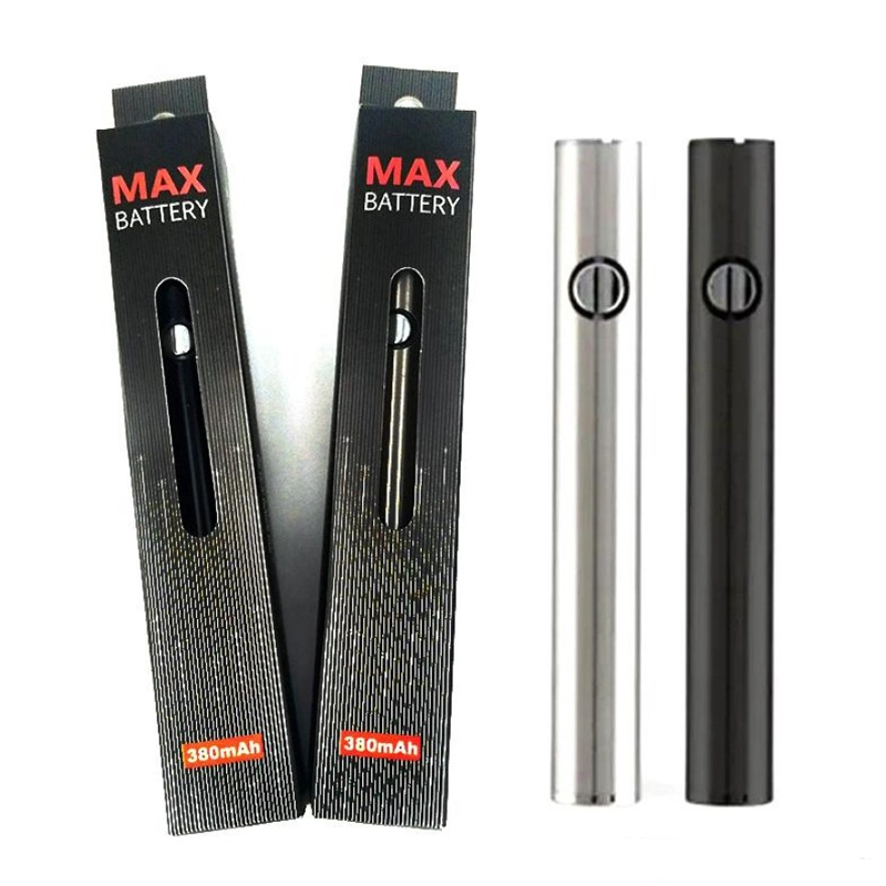 Gute Qualität 510 Gewinde Vape Batteriekartuschen Variable Spannung Vorwärmen Max. Akku