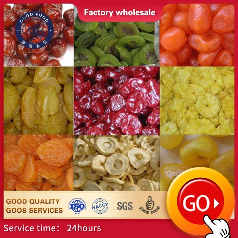 Professional Production Hot Sale Healthy Food Craftsmanship Candied Preserved Fruit Dried