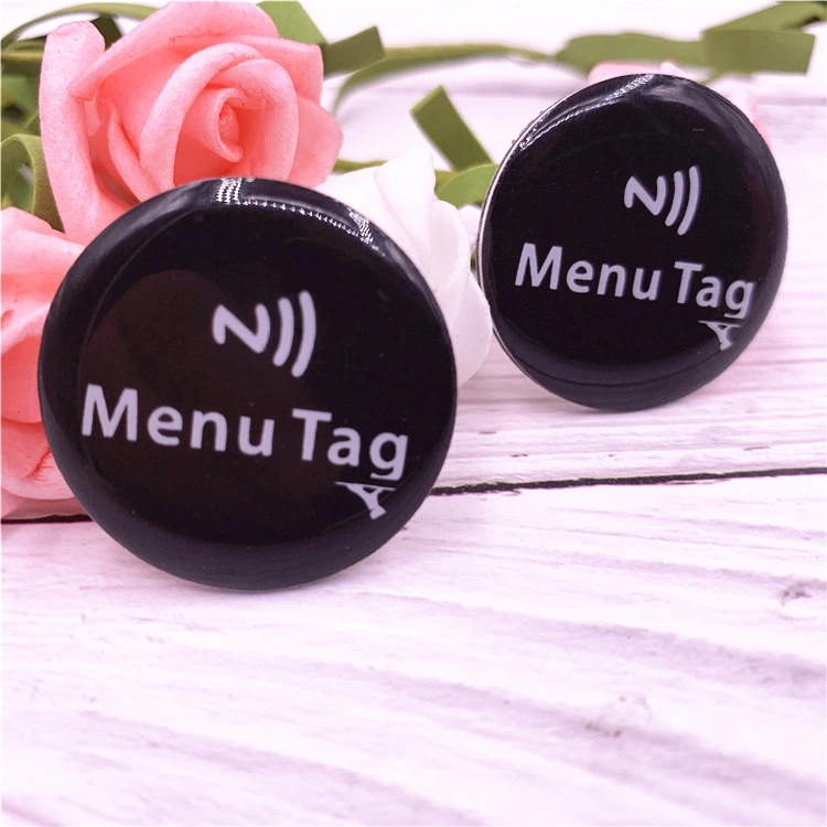 E Restaurant NFC Tag Social Media RFID Business Card