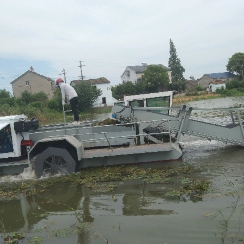 Aquatische Weed Harvester Schneidmaschine für Fluss Reinigung