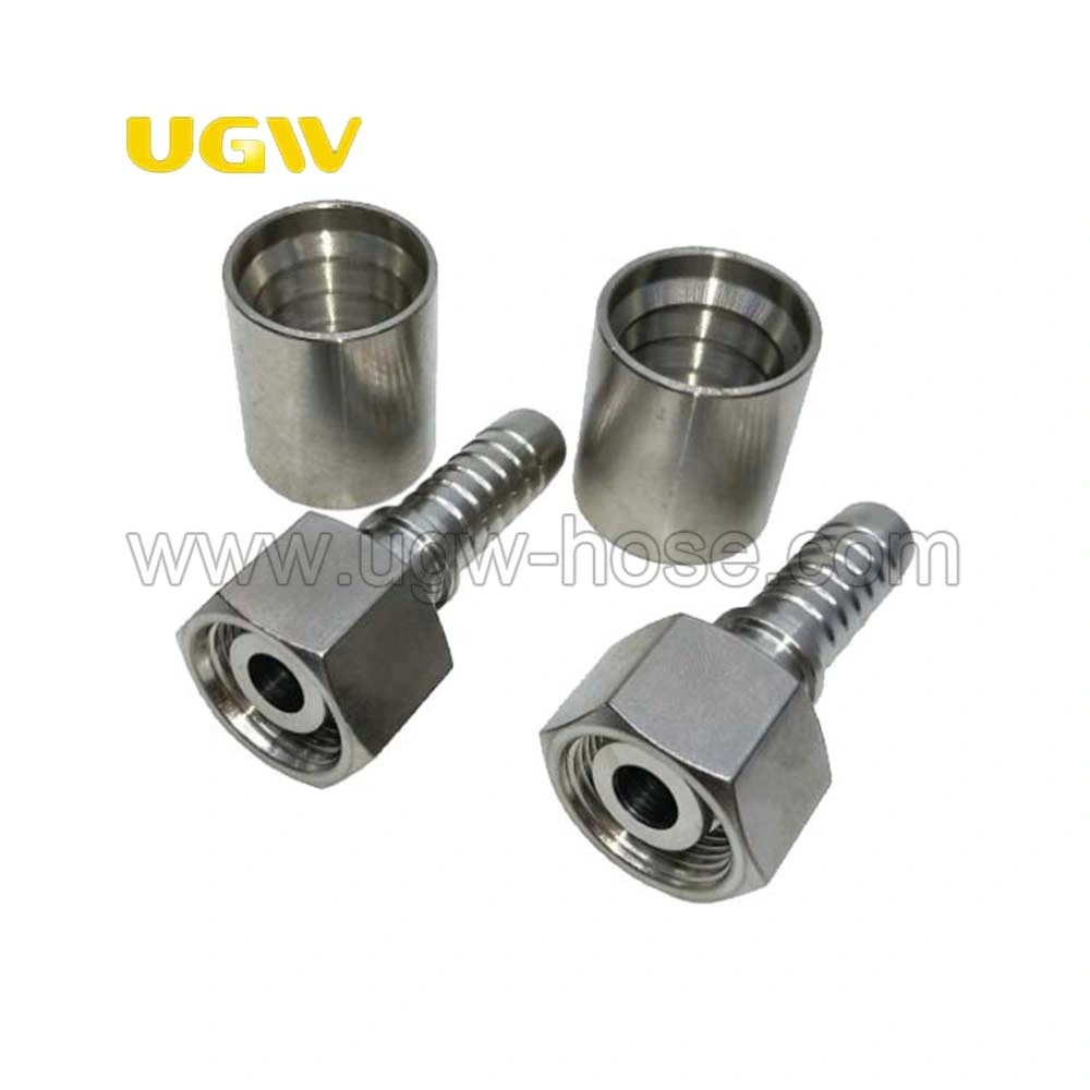 3/8'' NPT Fitting Hydraulic Hose Pipe Quick Coupling Connector Rubber Pipe Fittings