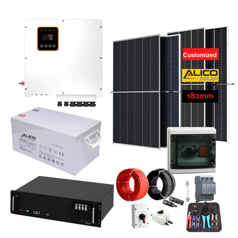 Wholesale/Supplier 5kw 6kw 10kw Hybrid Solar Power System Home 6000W Complete Solar Photovoltaic Kit