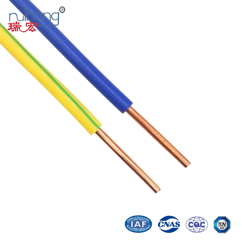 25mm de núcleo de cobre aislados con PVC Unsheathed Cable Eléctrico BV