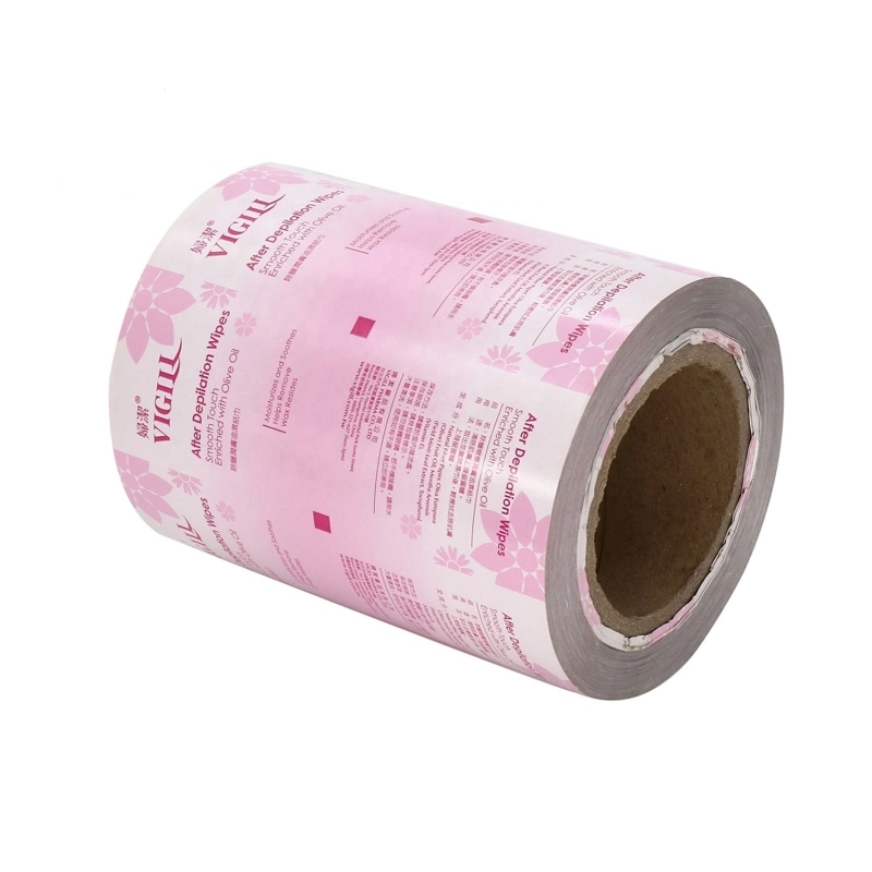 Facial Mask Packaging Customized Logo Printed PE CPP Plastic Film Roll