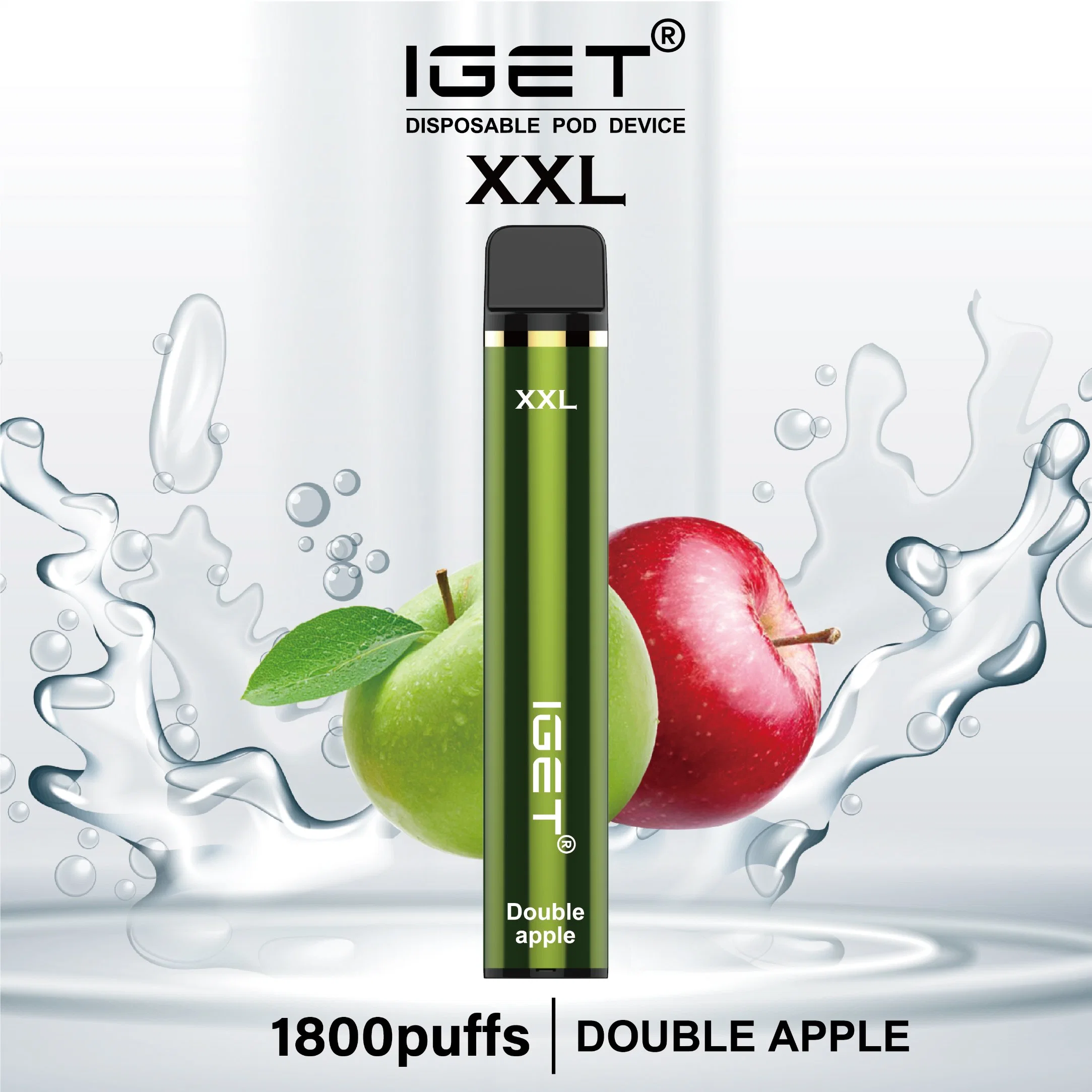 Iget XXL 1800 E Cigarette Vape Wholesale/Supplier Disposable/Chargeable Vape E-Cig Atomizer