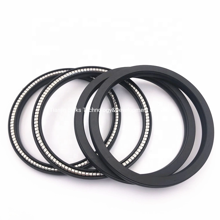 Carbon Filled PTFE Loaded Lip Seals Spring Energized C Seal