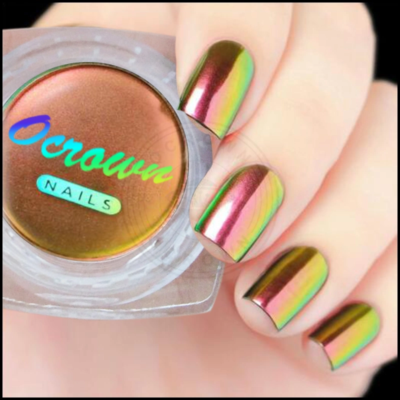 مستحضرات التجميل Chameleon الكروم تبديل اللون المخضب لNail