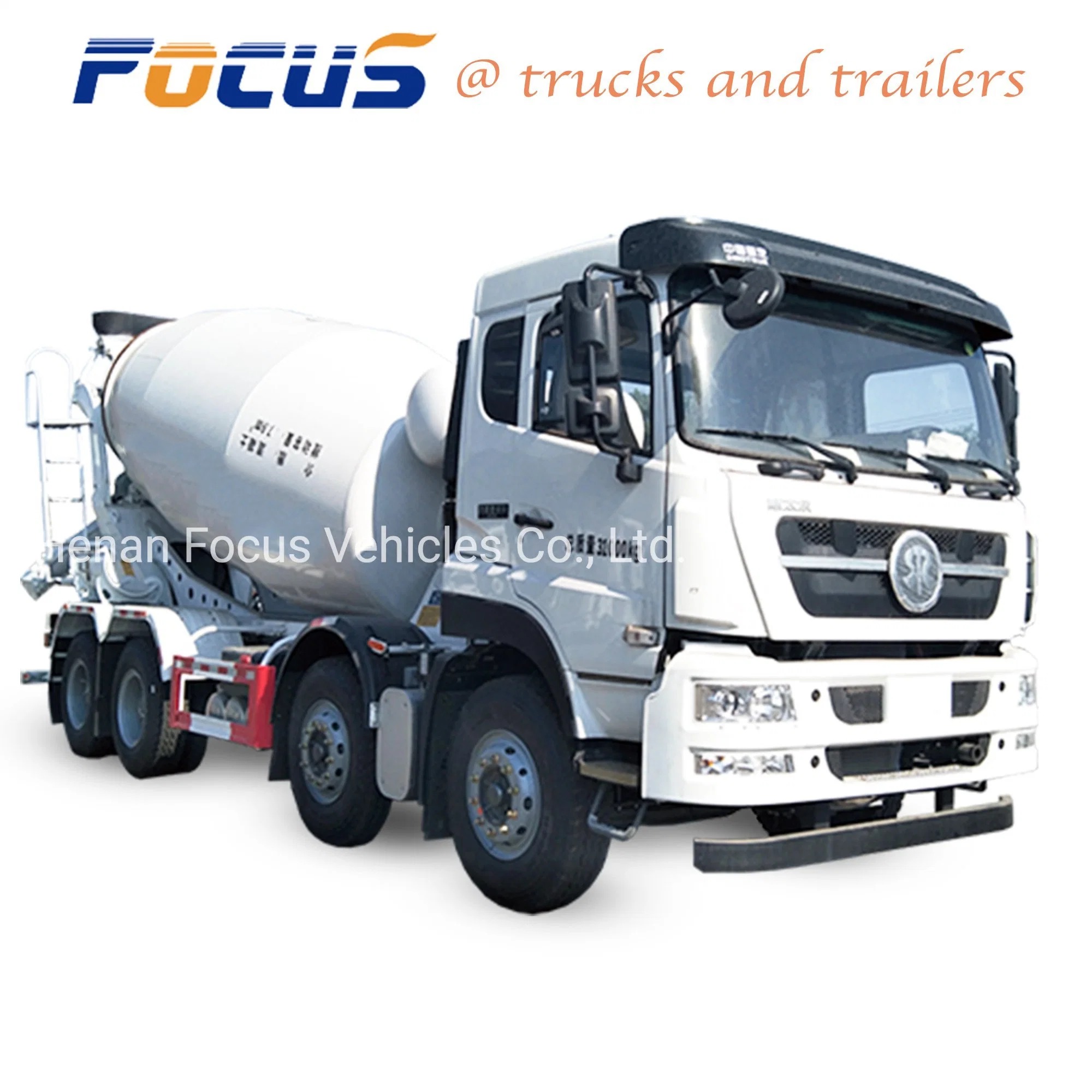 8m3 10m3 12 Cubic Meters Construction Machinery Concrete Mixer/Mixing Tank Truck