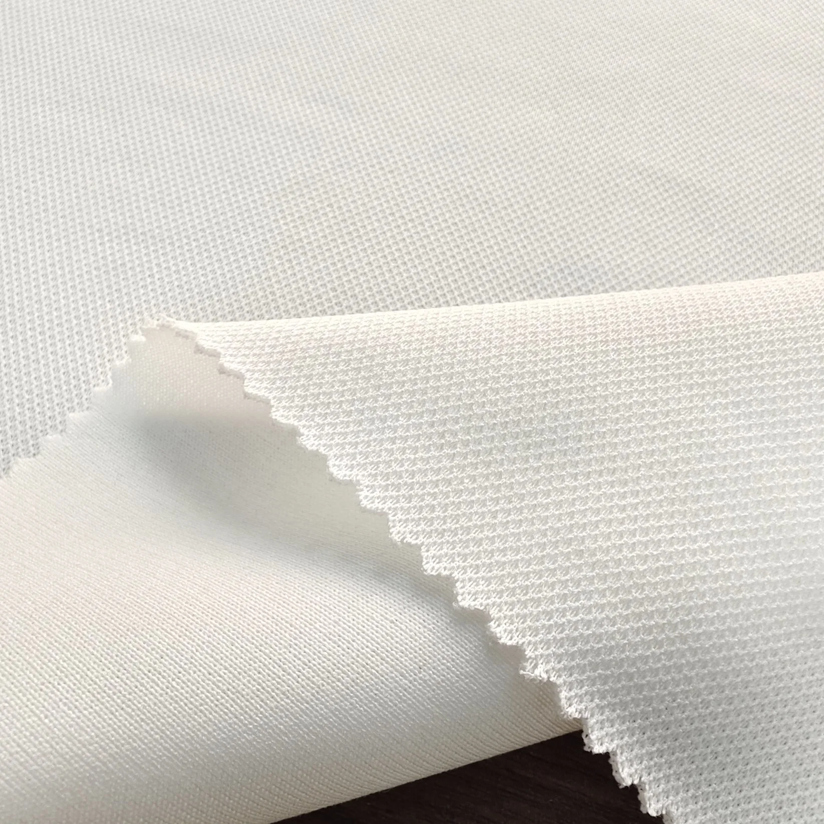 100% Polyester Cotton-Like Textured Solid 235GSM for Garment Fabric