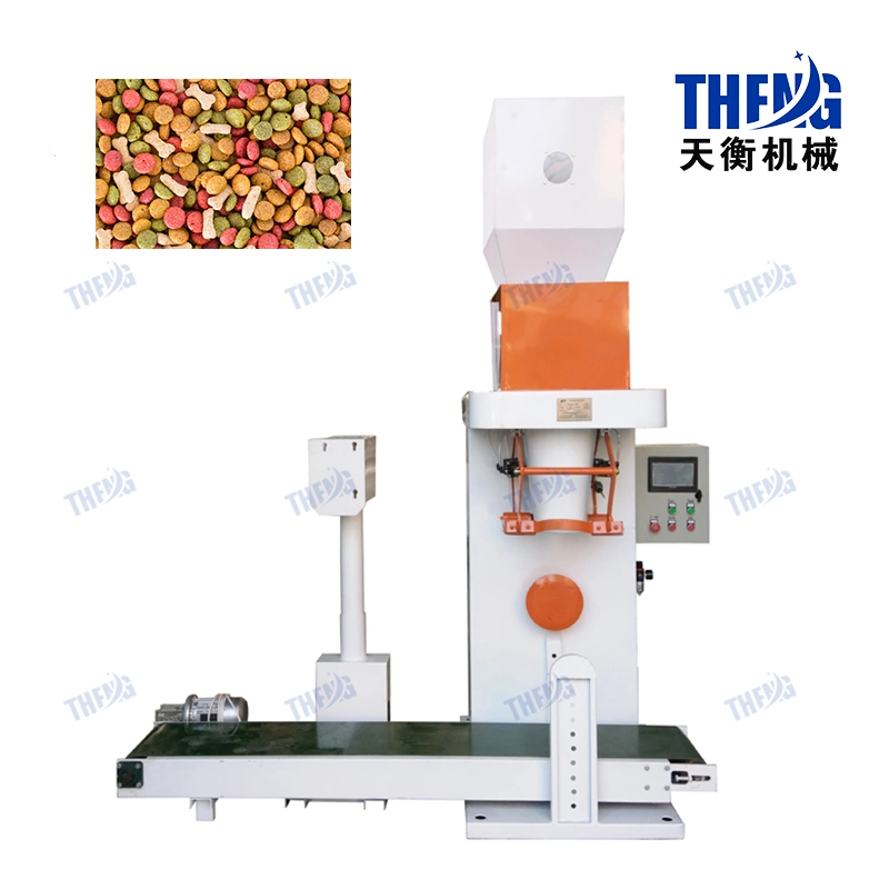 10kg 25kg 50kg Semi Automatic PLC Control Quantitative Bag Grain Packaging Machine