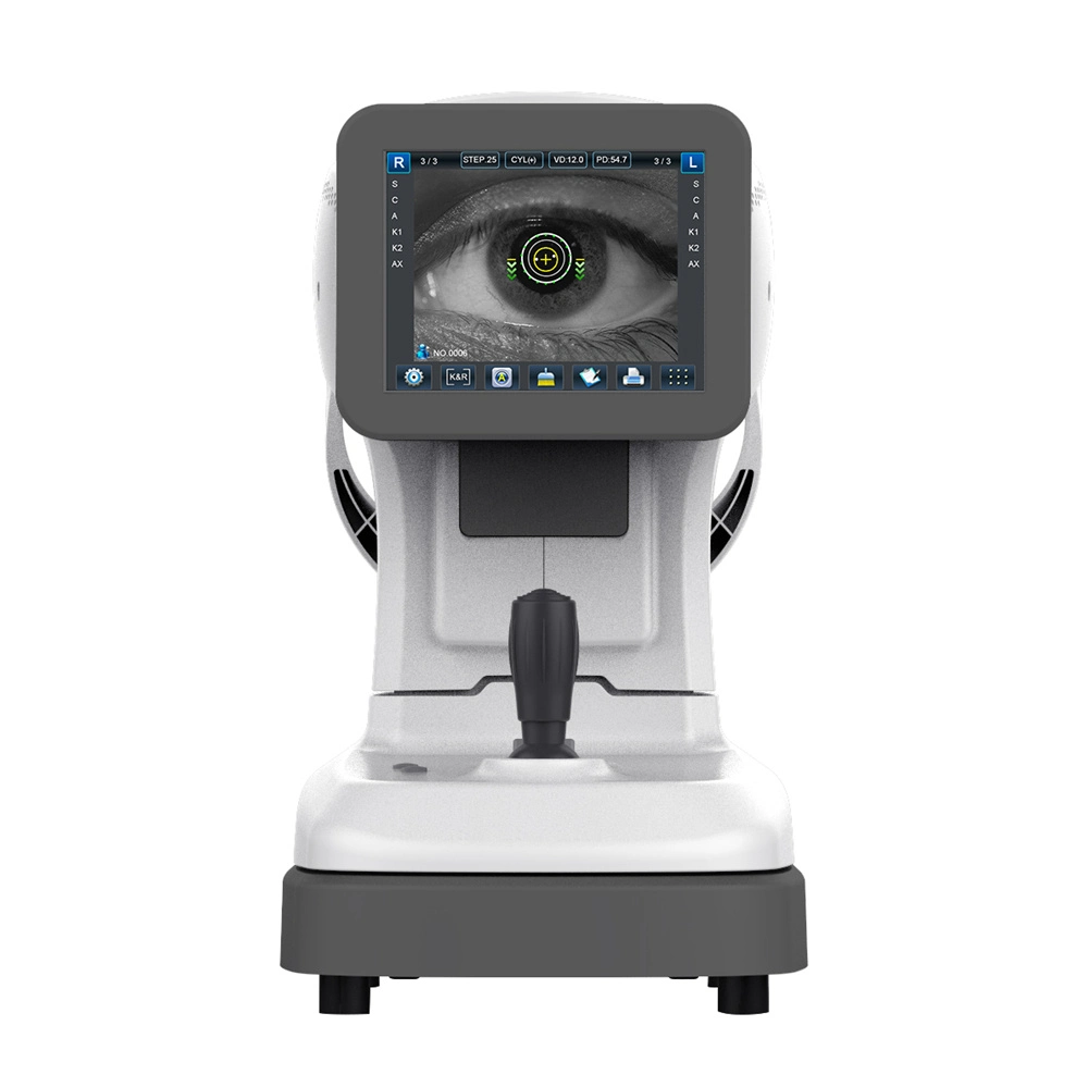 Matériel ophtalmique Hrk-4000 Keratometer réfractomètre automatique l'écran LCD