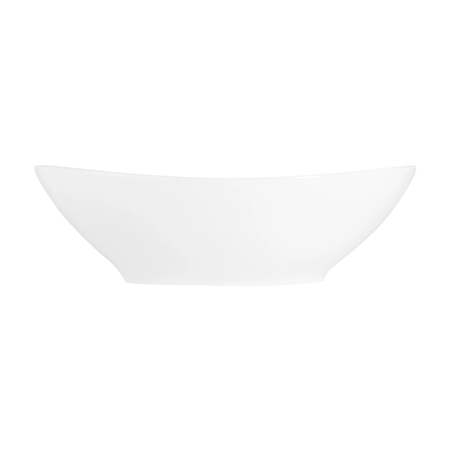 Banheiro, lavabo branco, porcelana, toucador, bancada durável, lavatório oval Shape Grade - um lavatório de vaso de Arte Tabletop Vitreous China