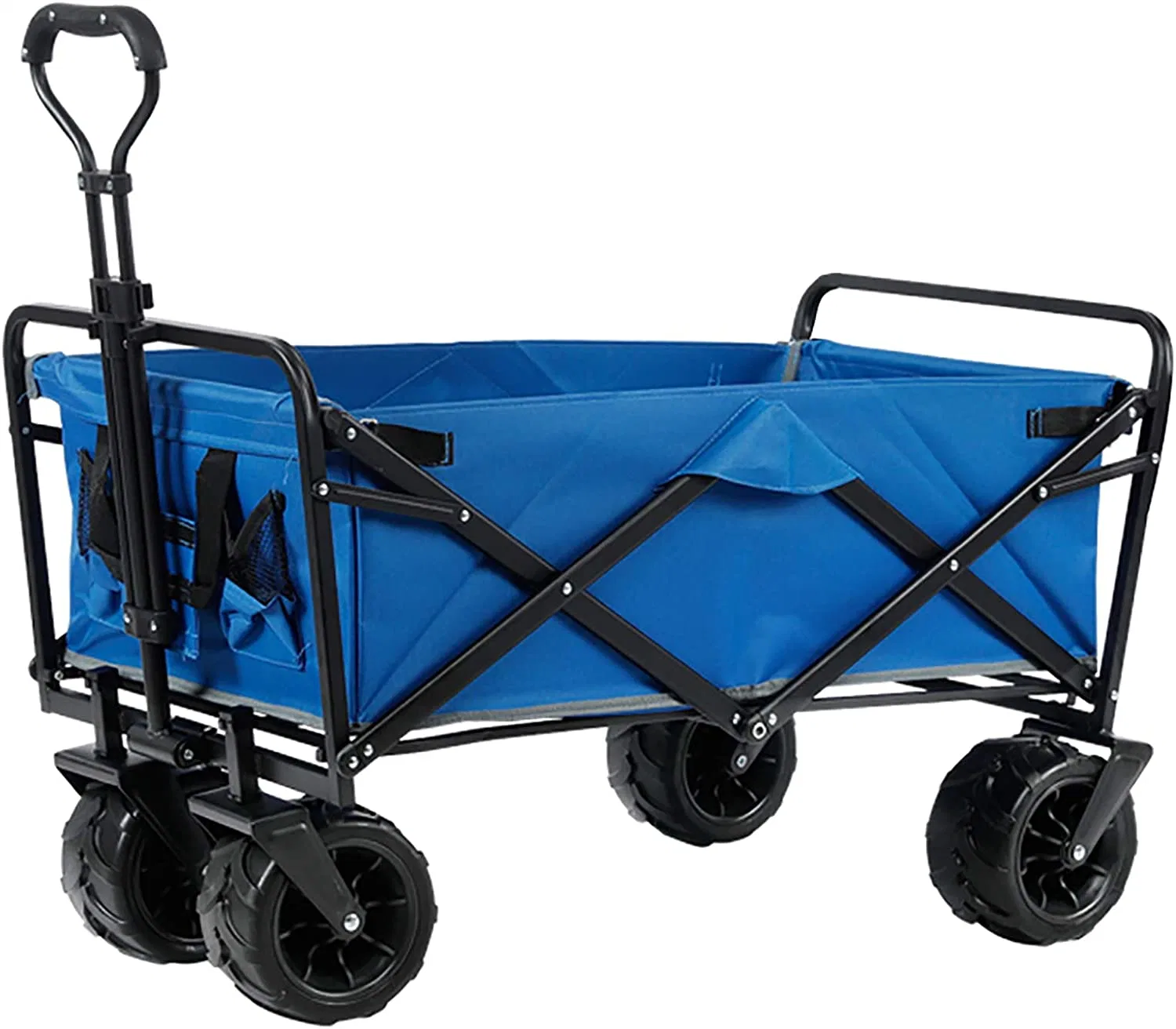 Carrito de Compras de Playa de Folding Wagon Garden