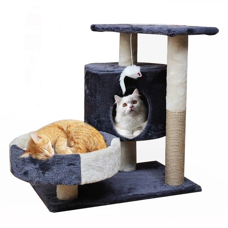 Floor to Ceiling Cat Tree Climbing Frame Cat Scratcher Tree Pet Accessories for Sale