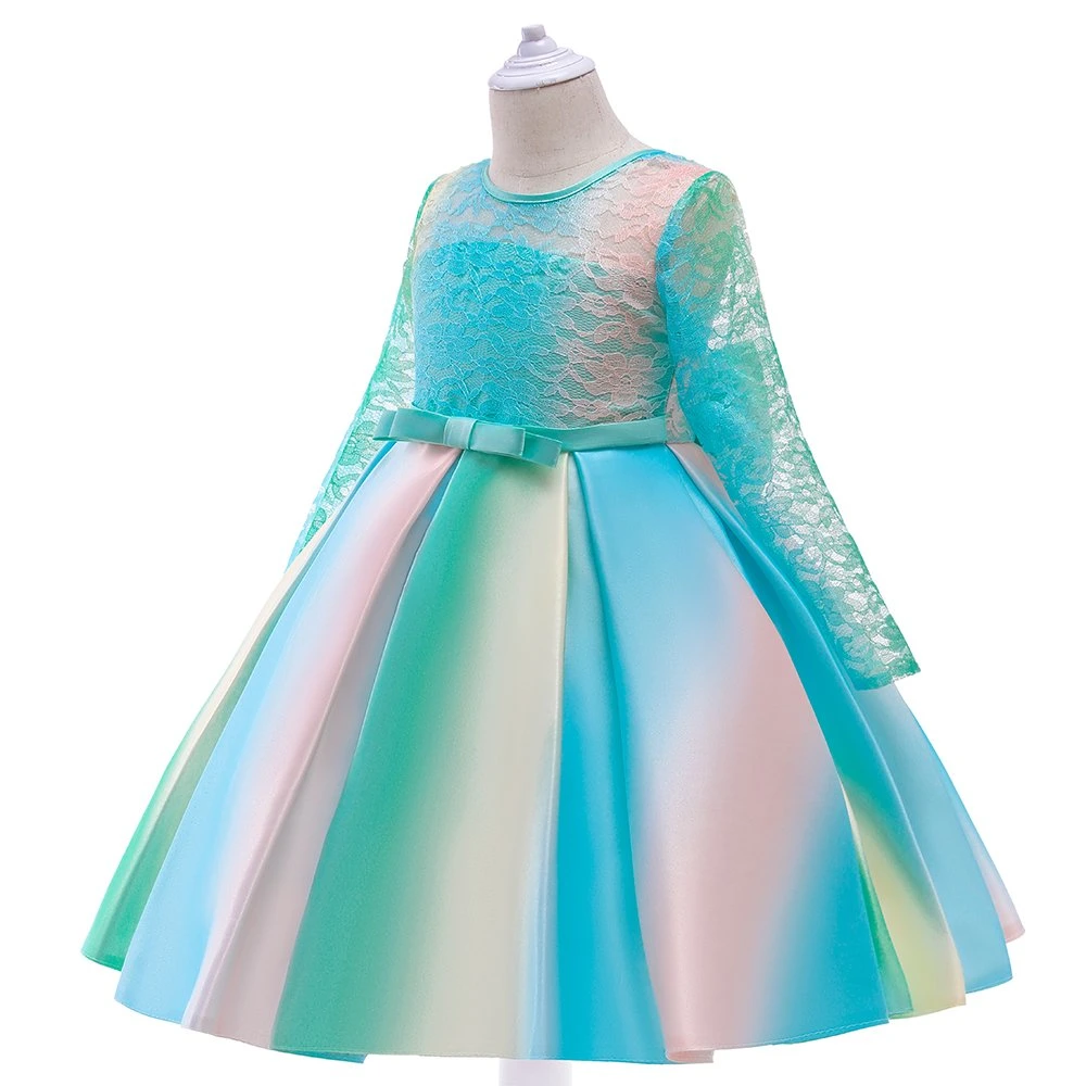 Baby Tragen Puffy Mädchen Party Kleid Ball Kleid Prinzessin Geck Spitze Süß Kleid Heiß