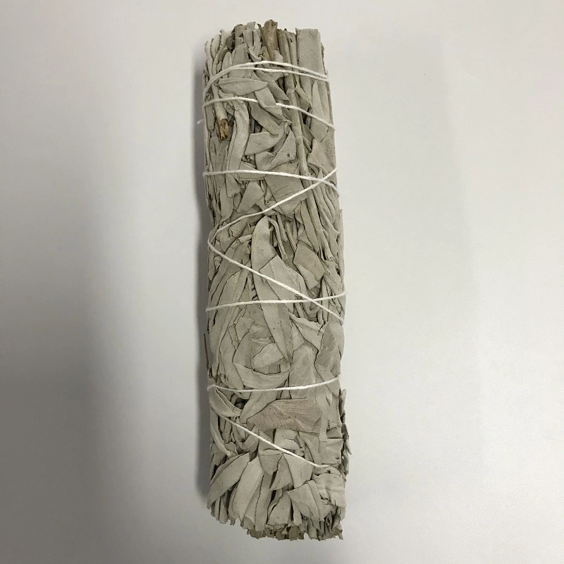 Wholesale/Supplier Organic Dried Leaves White Sage Smudge Stick for Incense