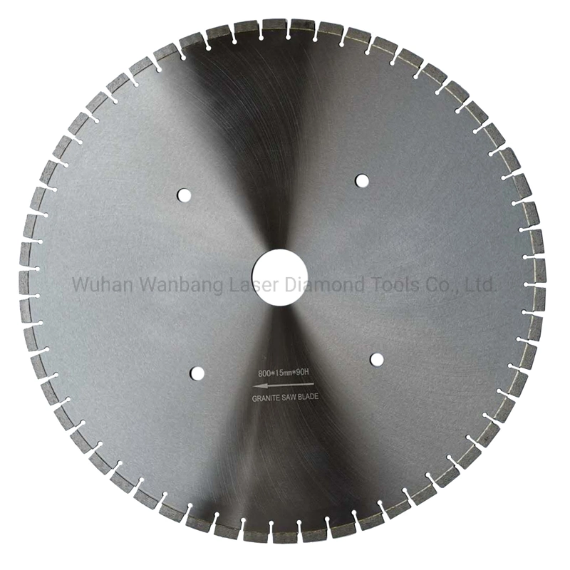 500mm 600mm High Frequency Brazed Diamond Circular Saw Blade for Granite Cutting