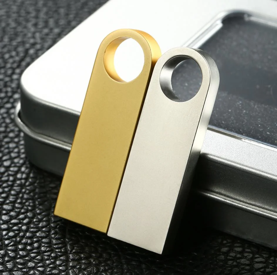 Unidad Flash USB Gold Silvermetal 2,0 8 GB/16GB/32GB/64GB